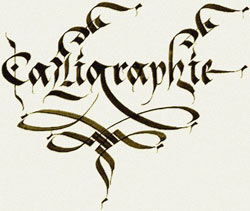 Calligraphes à Montfarville